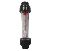 Connecteur LZS-25 débitmètre Type de Tube en plastique rotamètre d'eau outils de mesure de liquide(100-1000L)