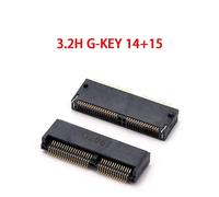 Connecteur M.2 67P A E M Key Ngff,Prise D'Interface Pour Ssd Avec H=3.2/4.2/4.8/6.7/8.5.3.2H G-Key.