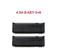 Connecteur M.2 67P A E M Key Ngff,Prise D'Interface Pour Ssd Avec H=3.2/4.2/4.8/6.7/8.5.4.2H B-Key.
