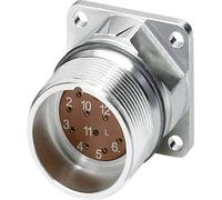 Connecteur M23 d'appareil face avant 1607307 RF-12S2N8AWA00 argent Phoenix Contact Contenu: 1 pc(s)