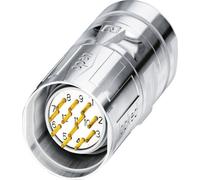 Connecteur M23 Phoenix Contact CA-12P1N8A8008S 1619488 argent 1 pc(s)