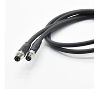 Connecteur M8, petit connecteur étanche IP67 à 5 cœurs ? Carte d'assemblage for câbler le capteur de faisceau de câbles M8(M8 5 core 1 meter male plug with wire)