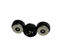 Connecteur magnétique à ressort Pogo Pin 1 paire, connecteur magnétique à sonde de charge CC mâle et femelle 1 broche 5 mm/8 mm/10 mm/12 mm (5mm)