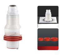 Connecteur Magnétique ABS pour Robot Aspirateur Anti-Odeur(C) | Ajustable 0-40mm, deux niveaux, s'adapte aux drains profonds, installation versatile, mesure précise
