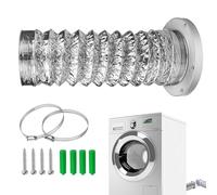 Connecteur magnétique de ventilation pour sèche-linge, raccord de conduit d'échappement | Connecteur de couplage d'aération de séchage, pour climatiseur, camping-car, buanderie, salle de bain