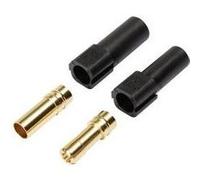 Reely 1373205 Fiche mâle pour batterie, Prise femelle pour batterie XT150 doré(e) 1 pc(s)