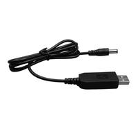 Connecteur mâle DC portable - Adaptateur USB verss 9 V, routeur de câble 12 V | Petit câble élévateur de 5V à 9V/12V, câble d'appoint de tension pour ventilateur, lampe de table, clavier