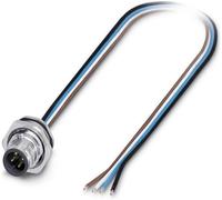 Connecteur mâle encastrable pour capteurs/actionneurs Contenu: 1 pc(s) Phoenix Contact SACC-DSI-M12MS-4CON-M16/0,5 1419629