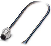 Connecteur mâle encastrable pour capteurs/actionneurs Phoenix Contact SACC-E-M5MS-3CON-M5/0,5 1530582 1 pc(s)