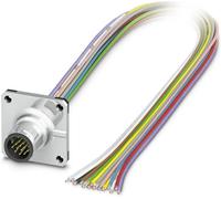 Connecteur mâle encastrable pour capteurs/actionneurs Phoenix Contact SACC-SQ-M12MS-17CON-25F/0,5 1441600 1 pc(s)