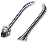 Connecteur mâle encastrable pour système de bus Contenu: 1 pc(s) Phoenix Contact SACC-E-M8MS-5CON-M10/0,5 DN 1424234