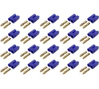 Connecteur Mâle Pour Accu Ec5 Doré(E) Reely 20 Pc(S)-Reely
