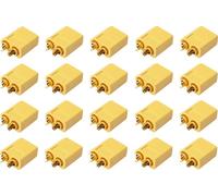 Connecteur Mâle Pour Accu Xt60 Doré(E) Reely 20 Pc(S)-Reely