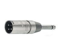 Connecteur Mâle XLR / Prise Jack Mono 6.3 MM