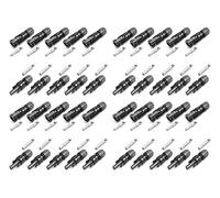 Connecteur MC4 d'origine pour énergie renouvelable pour câble de 4 à 6 mm² type X PV-KST4/6X et PV-KBT4/6X de diamètre extérieur 5,5-7,4 mm, avec et sans TVA (0 % TVA (PV privé), 20)