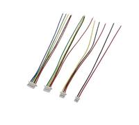 Connecteur Mini JST à Pas de 1.25mm, 10 pièces, Double/Simple extrémité, 2/3/4/5/6/8 Broches, Prise JST 1.25mm avec Fils 28awg, câble 10/15/20/30CM(Single Ended,15CM,3Pin)