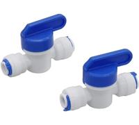 Connecteur multi-robinet, répartiteur de tuyau, raccord de tuyau de 6,35 mm, raccords de contrôle de tuyau, robinet à boisseau sphérique astic pour osmose, raccord d'aquarium