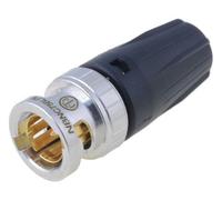 Connecteur NBNC75BLP9 BNC mâle blindé, avec protection contre les plis droite...