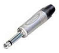 Connecteur - NEUTRIK - jack, 2 points male, 6.3mm, nickel