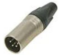 Connecteur Xlr, 4 Points Mâle, Argenté, Nickel - Neutrik