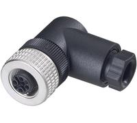Connecteur non confectionné pour capteurs/actionneurs Hirschmann ELWIKA 4012 PG7 933 172-100-1 M12 femelle, coudé Nombre