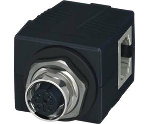 Connecteur non confectionné pour capteurs/actionneurs Phoenix Contact CUC-BH-M12D1PBK-A/R4BE 1414397 Traverse darmoire de commande Nombre de pôles: 4 1 pc(s)