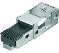 Connecteur non confectionné pour capteurs/actionneurs Weidmüller IE-PI-RJ45-FH 1962730000 Insert mâle RJ45 10 pc(s)