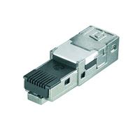 Connecteur non confectionné pour capteurs/actionneurs Weidmüller IE-PI-RJ45-FH-A 1132010000 Insert mâle RJ45 10 pc(s)