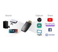 Connecteur PC et console Genki ShadowCast Noir Noir G