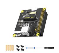 Connecteur PCIe 6 broches 1 x adaptateur avec câble externe 12 V NUMPIN 40 broches Connecteur GPIO pour le développement de l'automatisation industrielle du développement de l'automatisation