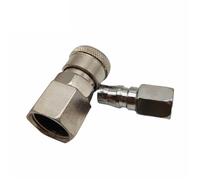 Connecteur pneumatique SH PH SP PP SM PM SF20 30 40, raccords rapides for tuyaux d'air, accessoires de compresseur, libération rapide, 1 pièce(Pm,40)