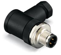 Connecteur pour câble de capteur/actionneur 4 pôles mâle coudé M12 Contenu: 5 pc(s) WAGO
