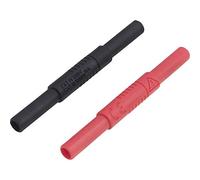 VOLTCRAFT MSL-504 Connecteur pour câble de mesure femelle 4 mm femelle 4 mm noir, rouge 1 pc(s)