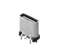 Connecteur pour carte de circuit imprimé, connecteur USB, type C, USB 3.1, 10 Gbit/s, connecteur CMS soudé, rouleau femelle