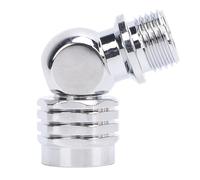 Connecteur pour Détendeur de Plongée 110° en Acier Inoxydable - Adaptateur Rotatif pour 2e Étape, Léger et Durable - Sécurité et Mobilité Optimales pour Plongeurs (Argent)