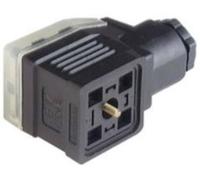 Connecteur pour électrovanne Hirschmann GDME 3020 934 455-100-1 noir Pôle:3 + T 1 pc(s)