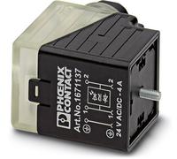 Connecteur pour électrovannes Contenu: 1 pc(s) Phoenix Contact SACC-V-3CON-PG9/A-1L-S 1671137