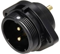 Connecteur pour montage en facade embase mâle 2 pôles 30 A 500 V/AC IP68 Weipu SP2113 / P 2