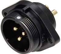 Connecteur pour montage en facade embase mâle 3 pôles 30 A 500 V/AC IP68 Weipu SP2113 / P 3