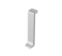 Connecteur pour plinthe Reno argent mat (H= 80 mm)