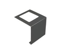 connecteur pour profilé alu en form de l anthracite (H= 75 mm)