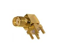 Connecteur pour RF femelle pour SMA pour circuit imprimé à 90 degrés