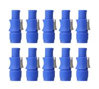 Connecteur Powercon mâle 3 broches, 10 pièces, prise d'entrée de signal pour faisceau lumineux de scène