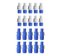 Connecteur Powercon mâle 3 broches, 20 pièces, prise d'entrée de signal pour faisceau lumineux S