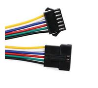 CONNECTEUR PRISE JST FEMELLE + MÂLE 6 PIN 22AWG 2.5A ALIMENTATION LED DIY (1925)