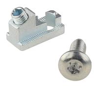 Connecteur profilé, 25 x 14 x 15, en acier galvanisé, 8, type I, à visser, dimensions de la grille 40 mm