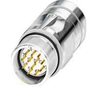 Connecteur prolongateur M23 Phoenix Contact CA-12P1N8A9006 1620130 argent 1 pc(s)