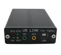 Connecteur radio U5 Link pour YAESU FT-817ND FT-857D FT-897D PC66 inclus 2 câbles audio, 1 câble de données, 1 câble de télécommande Cat