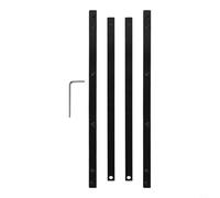 Connecteur Rail Guide P-20177 Métal pour Scie Rail Connecteur | Acier pour robuste, connexion double point, coupes droites parfaites, compatible scies rail, installation rapide