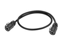 Connecteur Rapide de câble électrique étanche IP68 M20 3/5/7/9/12 Broches, avec câble d'extension de 1 m/2 m(5pin Dual Plug)